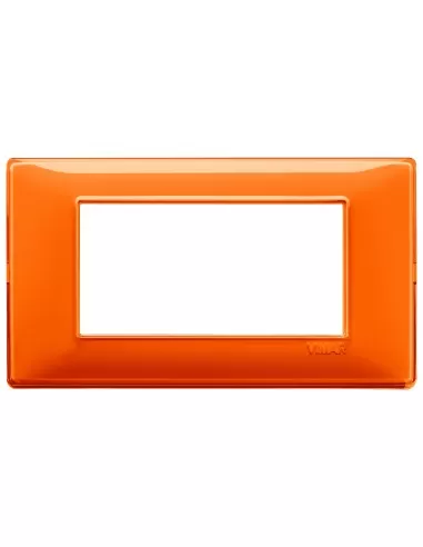 Vimar 14654.48 4-Modul-Reflex-Orange-Platte Vimar Plana-Serie